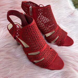Vince Camuto Estes red heeled sandal